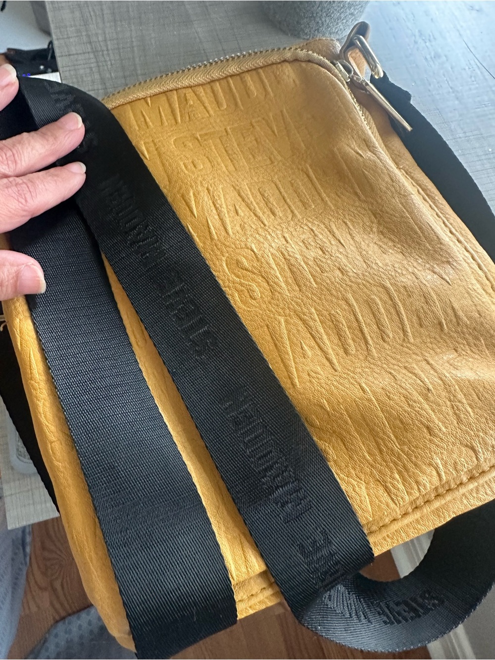 Steve Madden Mustard Crossbody Bag